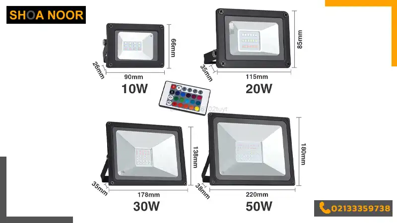 انواع پروژکتور smd